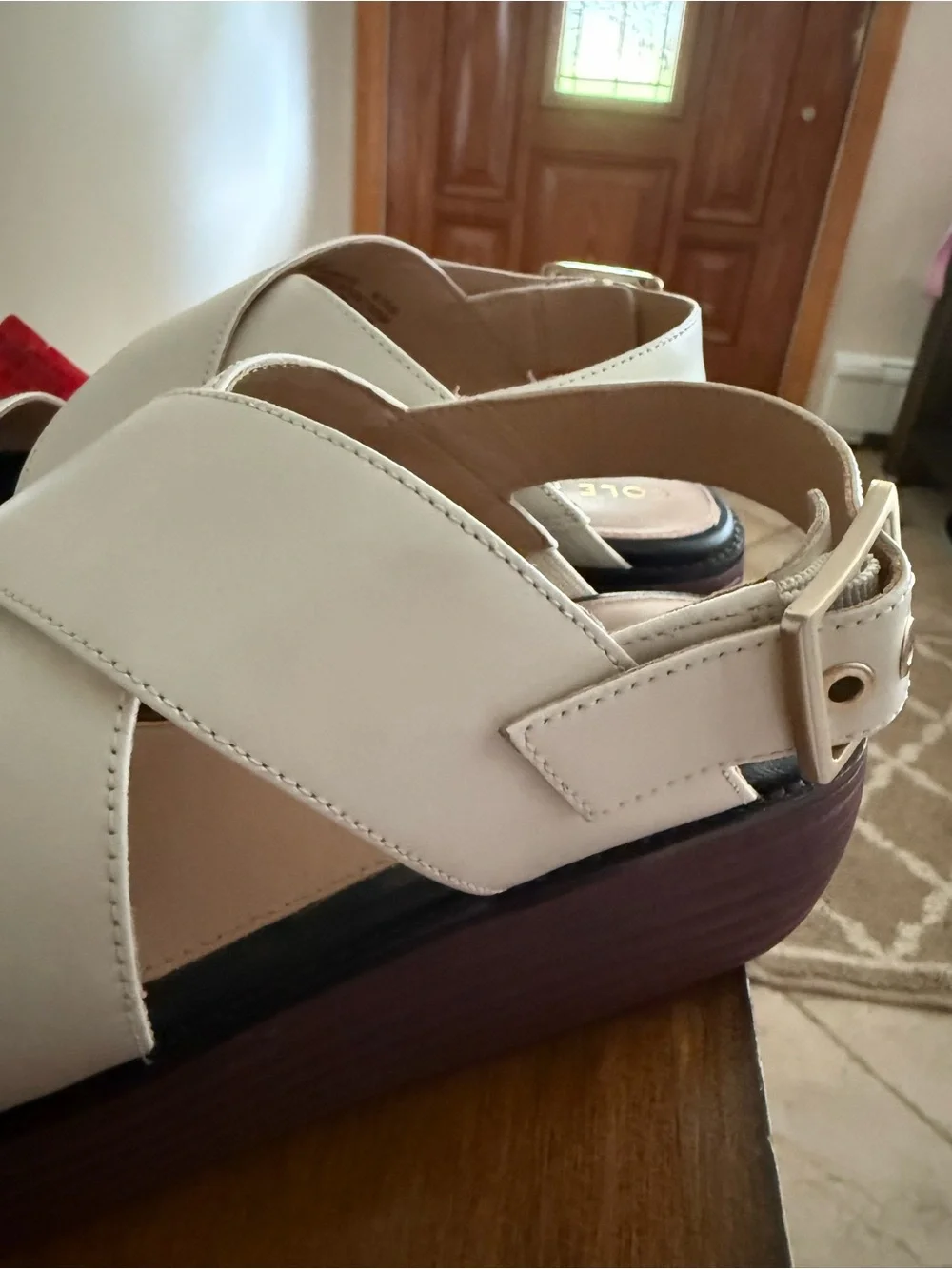 Women's Cole Haan Platform Sandals with Cross Straps